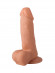 Гелевый фаллоимитатор-реалистик на присоске - 15,5 см. Гелевый фаллоимитатор-реалистик на присоске - 15,5 см.