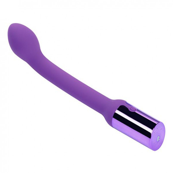 Фиолетовый вибростимулятор G-точки Enamorment G-spot Vibe - 22,5 см.