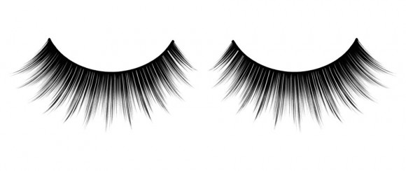 Черные накладные ресницы с различной густотой Premium