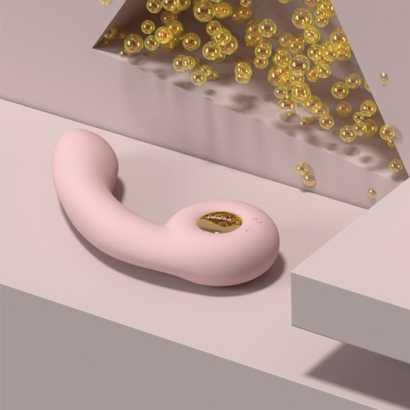 Розовый вибростимулятор точки G с нагревом Bendable Heating G-Spot Vibrator Розовый вибростимулятор точки G с нагревом Bendable Heating G-Spot Vibrator