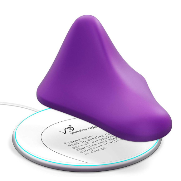 Фиолетовый треугольный вибромассажер Triangle Muscle Massager Фиолетовый треугольный вибромассажер Triangle Muscle Massager