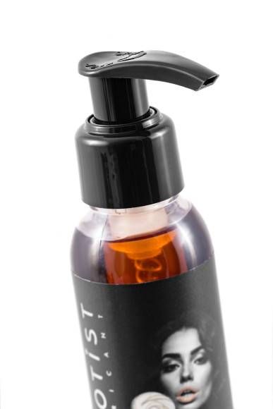 Разогревающее массажное масло Erotist Caramel Club с ароматом пралине - 100 мл.