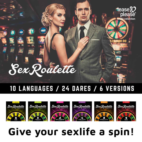 Настольная игра-рулетка Sex Roulette Naughty Play Настольная игра-рулетка Sex Roulette Naughty Play