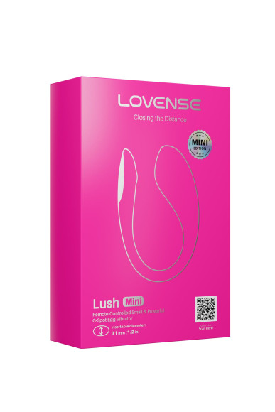 Розовое виброяйцо Lush Mini Розовое виброяйцо Lush Mini