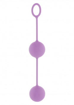 Фиолетовые вагинальные шарики ROCK & ROLL BALLS 
