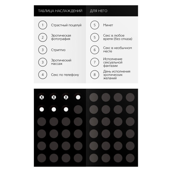 Эротическая игра для двоих «Ты мне/я тебе» Эротическая игра для двоих «Ты мне/я тебе»