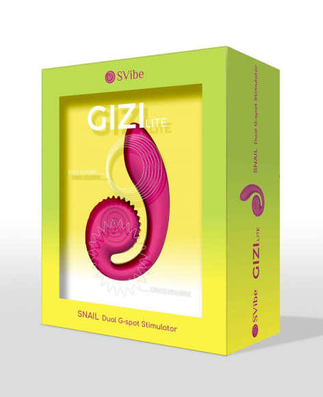 Розовый инновационный вибратор SVibe Gizi Lite Розовый инновационный вибратор SVibe Gizi Lite
