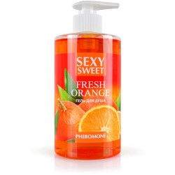 Гель для душа Sexy Sweet Fresh Orange с ароматом апельсина и феромонами - 430 мл. Гель для душа Sexy Sweet Fresh Orange с ароматом апельсина и феромонами - 430 мл.