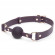 Фиолетовый кляп-шар Cherished Collection Leather Ball Gag Фиолетовый кляп-шар Cherished Collection Leather Ball Gag