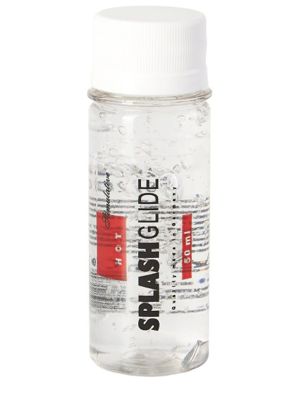 Возбуждающий лубрикант на водной основе Splashglide Hot Stimulative - 50 мл.