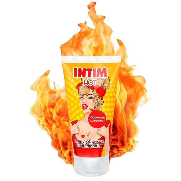 Возбуждающий гель-лубрикант Intim Hot Limited Edition - 50 гр. Возбуждающий гель-лубрикант Intim Hot Limited Edition - 50 гр.
