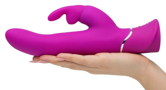 Лиловый вибратор Curve Thrusting Rechargeable Rabbit Vibrator - 24,1 см. Лиловый вибратор Curve Thrusting Rechargeable Rabbit Vibrator - 24,1 см.