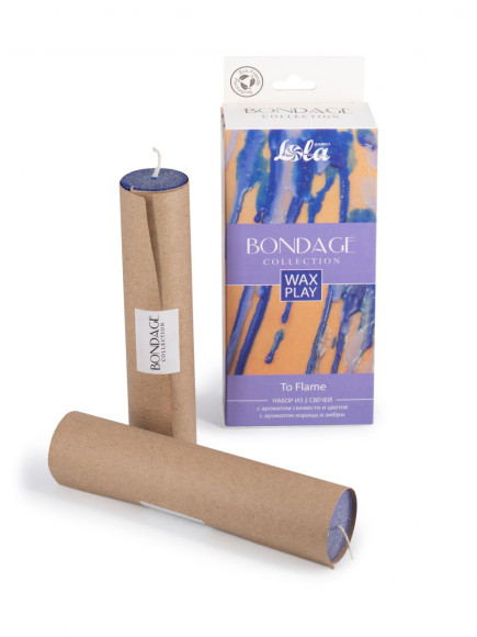 Набор из 2 БДСМ-свечей To Flame Набор из 2 БДСМ-свечей To Flame