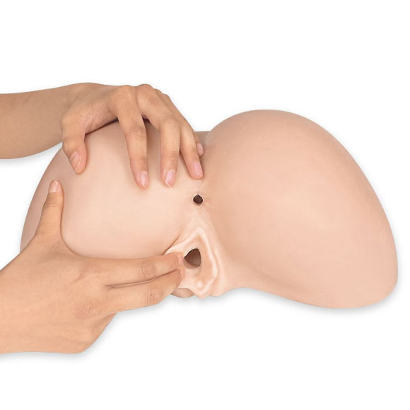 Телесный мастурбатор-полуторс Daphne