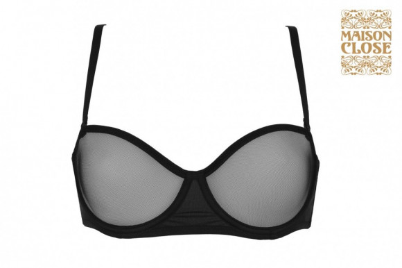 Полупрозрачный бюстгальтер Maison Close Полупрозрачный бюстгальтер Maison Close