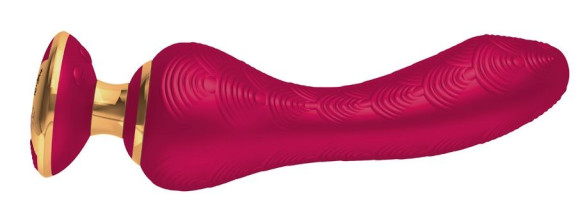 Малиновый вибростимулятор SANYA - 18,5 см. Малиновый вибростимулятор SANYA - 18,5 см.