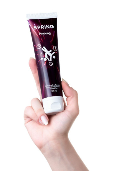 Пролонгирующий интимный лубрикант Spring ProLong - 100 мл. Пролонгирующий интимный лубрикант Spring ProLong - 100 мл.