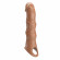 Карамельный фаллоудлинитель с 3 вставками - 28 см. Карамельный фаллоудлинитель с 3 вставками - 28 см.