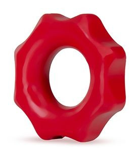 Набор из 2 красных фигурных эрекционных колец NUTZ Набор из 2 красных фигурных эрекционных колец NUTZ
