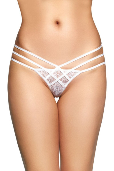 Оригинальные трусики-стринги с переплетением бретелей Оригинальные трусики-стринги с переплетением бретелей