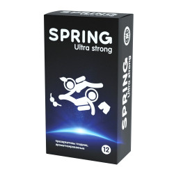 Ультрапрочные презервативы SPRING ULTRA STRONG - 12 шт. Ультрапрочные презервативы SPRING ULTRA STRONG - 12 шт.