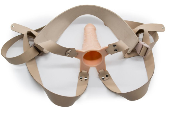 Телесный мужской парапротез MEN STYLE - 15 см. Телесный мужской парапротез MEN STYLE - 15 см.