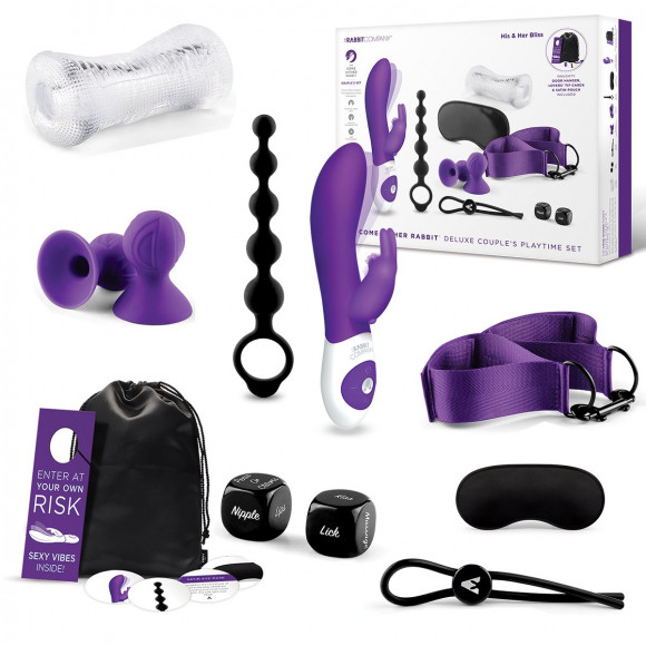Эротический набор для пар DELUXE HIS & HER BLISS
