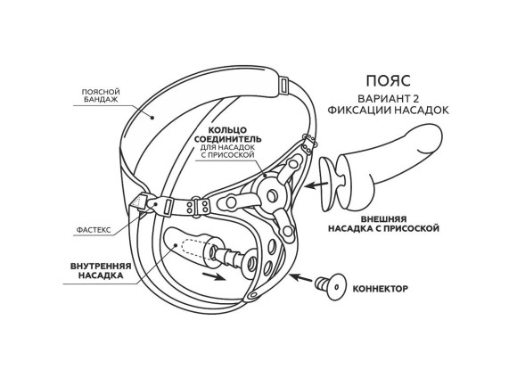 Красно-черный женский пояс с 2 способами крепления насадок и вагинальной пробкой Красно-черный женский пояс с 2 способами крепления насадок и вагинальной пробкой