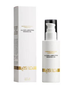 Массажный гель-смазка на силиконовой основе Allover Massage Gel - 100 мл.