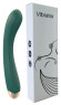 Зеленый вибратор для G-точки - 20 см. Зеленый вибратор для G-точки - 20 см.