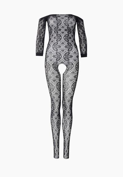 Ажурный комбинезон с крупным цветочным рисунком Ажурный комбинезон с крупным цветочным рисунком