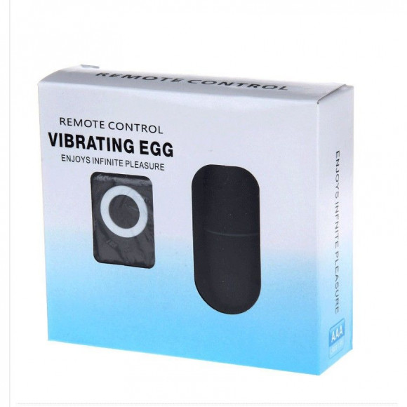 Черное виброяйцо iSoma с пультом ДУ. Черное виброяйцо iSoma с пультом ДУ.