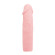 Удлиняющая насадка на пенис телесного цвета - 18 см. Удлиняющая насадка на пенис телесного цвета - 18 см.