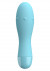 Нежно-голубой вибратор DONNA - 12 см.