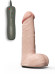Фаллическая насадка Харнесс UNICOCK 5,5  с вибрацией - 17 см.