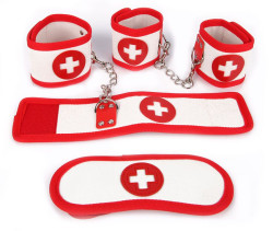 Оригинальный игровой набор БДСМ в медицинском стиле Оригинальный игровой набор БДСМ в медицинском стиле