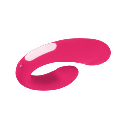 Розовый двойной вибратор U-образной формы Розовый двойной вибратор U-образной формы