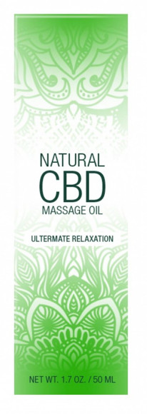 Массажное масло Natural CBD Massage Oil - 50 мл. Массажное масло Natural CBD Massage Oil - 50 мл.