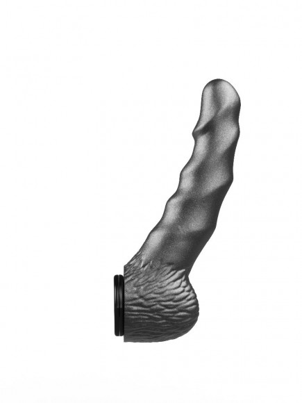 Чёрная насадка на пояс харнесс BLACK BENT 2 - 19,5 см.