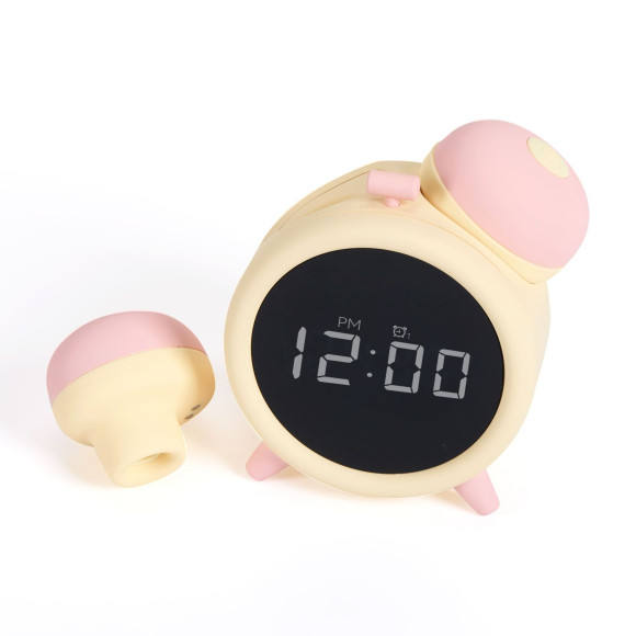 Умный стимулятор-будильник Naughty Clock с вакуумной стимуляцией и вибрацией Умный стимулятор-будильник Naughty Clock с вакуумной стимуляцией и вибрацией