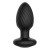 Черная анальная вибровтулка Nexus Tornado Large с функцией вращения