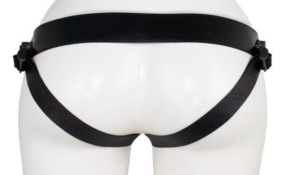 Пустотелый страпон MINI с бандажом Пустотелый страпон MINI с бандажом