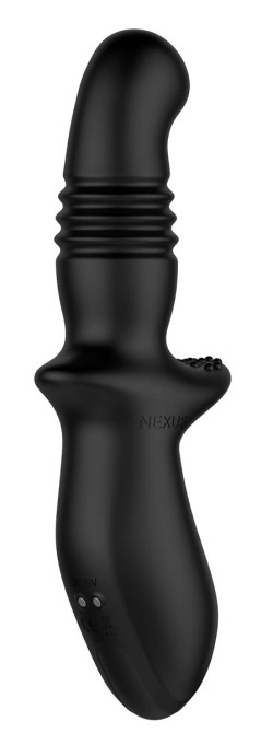Черный вибромассажер простаты Nexus Thrust с возвратно-поступательными движениями Черный вибромассажер простаты Nexus Thrust с возвратно-поступательными движениями