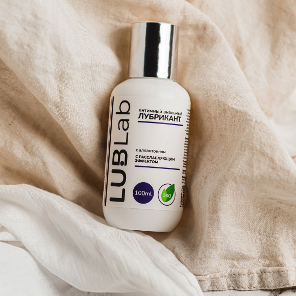 Расслабляющий анальный лубрикант на водной основе с аллантоином LUBLab - 100 мл. Расслабляющий анальный лубрикант на водной основе с аллантоином LUBLab - 100 мл.