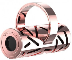 Черная вибропулька на палец Gold Finger в металлическом корпусе Черная вибропулька на палец Gold Finger в металлическом корпусе