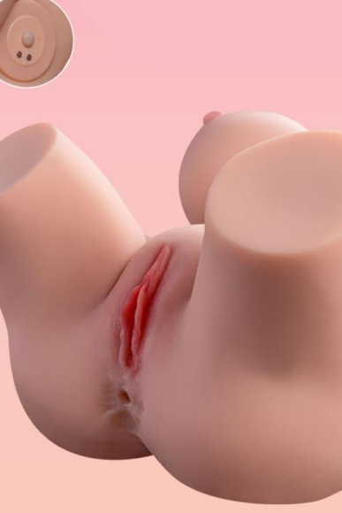 Мастурбатор-торс Frieda с функцией вибрации Мастурбатор-торс Frieda с функцией вибрации