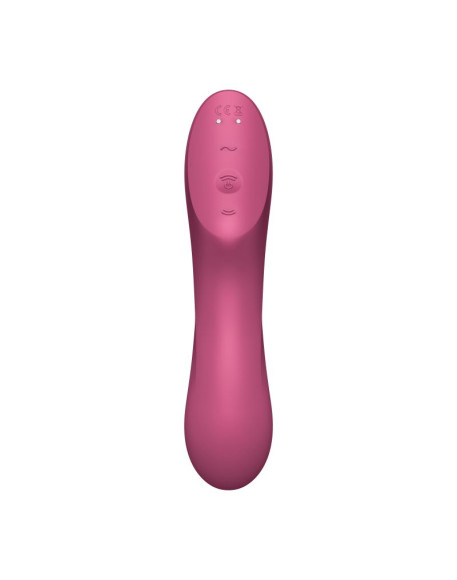 Малиновый вакуум-волновой вибростимулятор Satisfyer Curvy Trinity 3 Малиновый вакуум-волновой вибростимулятор Satisfyer Curvy Trinity 3
