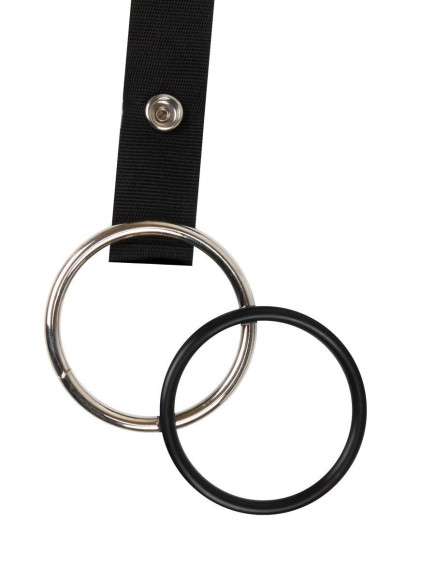 Мужской полый страпон на регулируемых ремнях - 18,5 см. Мужской полый страпон на регулируемых ремнях - 18,5 см.