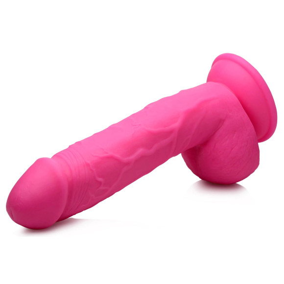 Розовый фаллоимитатор на присоске 8.25 Dildo with Balls - 22,8 см. Розовый фаллоимитатор на присоске 8.25 Dildo with Balls - 22,8 см.