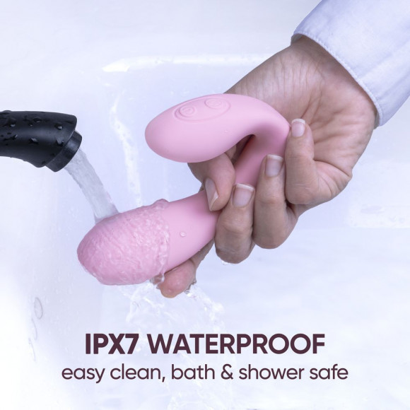 Розовый вибратор Selove DuoFlex Розовый вибратор Selove DuoFlex